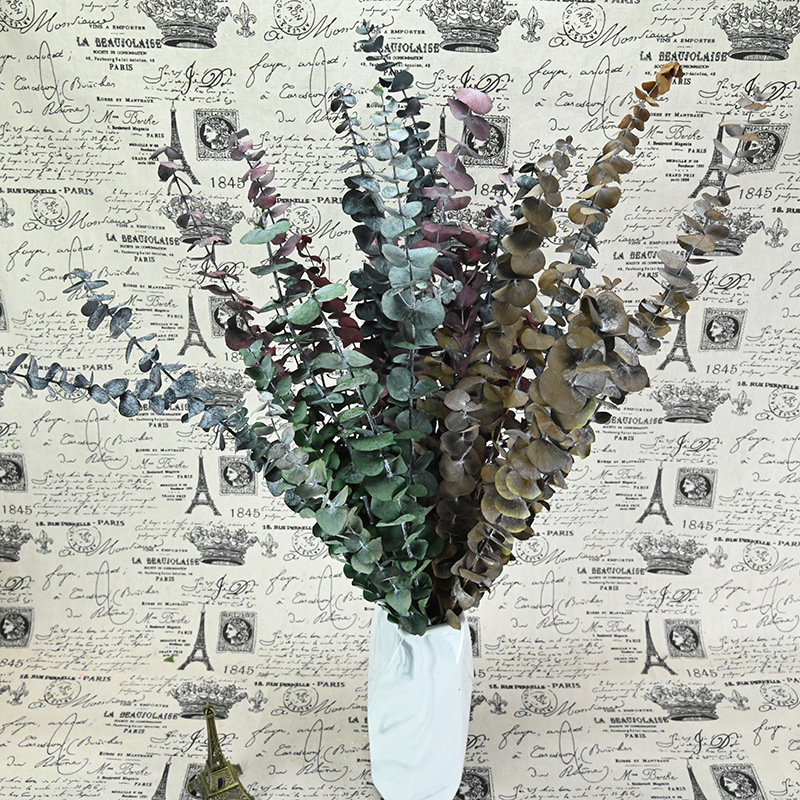 Everlasting Flower & Greeting Eucalyptus 60g/Bunch Valentine's Day DIY Home Decor Dried Flower Bouquet Materials
