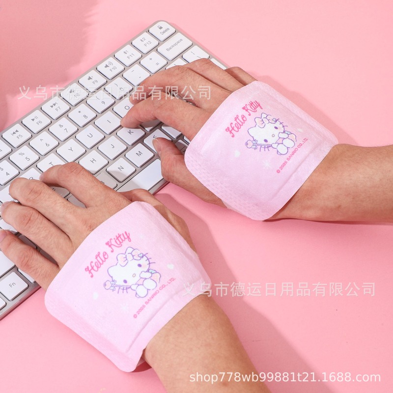 三丽鸥正版授权暖手宝自发热暖宝宝学生暖手贴足贴冬季穿戴式暖贴|undefined