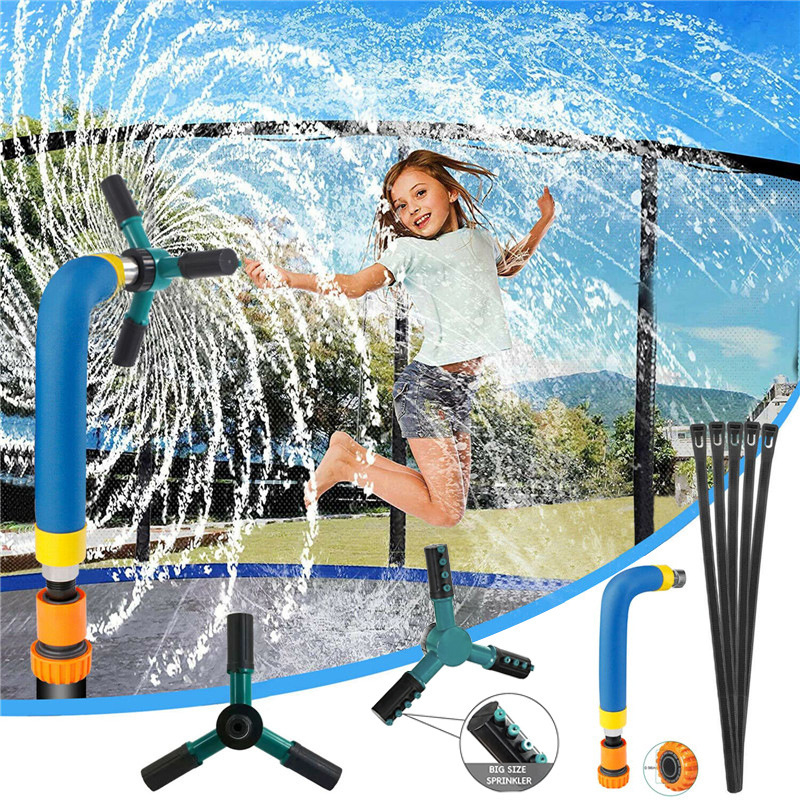 Automatic Trampoline Sprinkler 360 Degree Garden Water Sprinkler_voghion.com