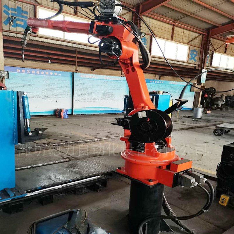 六轴焊接机器人 六轴关节型自动装配机械人  潍坊德力自动焊