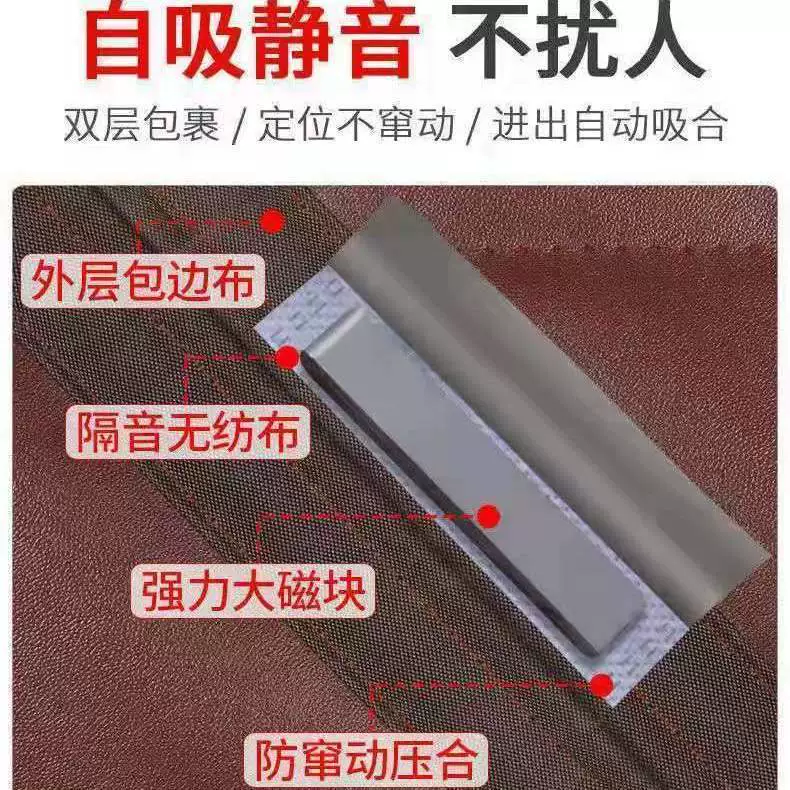 Winter transparent keep warm cold-proof windproof curtain