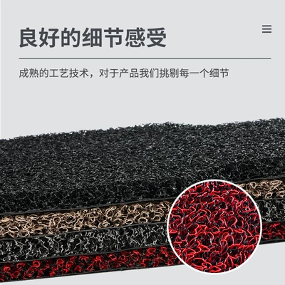 Electric vehicle foot mat: electric car No.9 FZmix wire