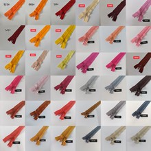 YKK正品3号尼龙闭尾拉链彩色多色可选口袋拉链裤子门襟拉链防下滑