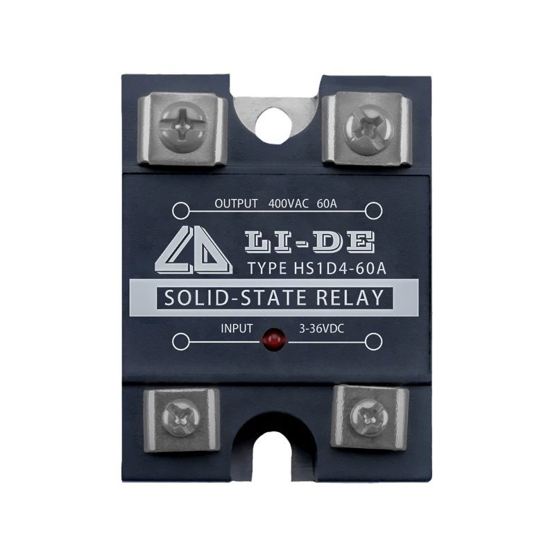Однофазный твердотельный реле управляемый DC AC S1D4-10A26A40A60A80A100A нагревательный мотор