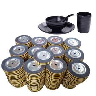 Guangdong origin supply thousand-page wheel polishing and polishing Metris tableware GFK41 soft cloth polishing wheel impeller