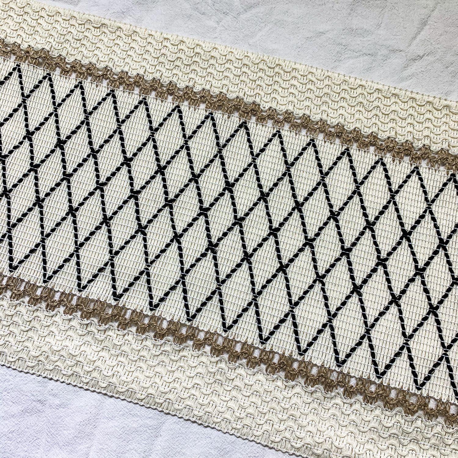 MX15 블랙 메쉬 코튼 로프