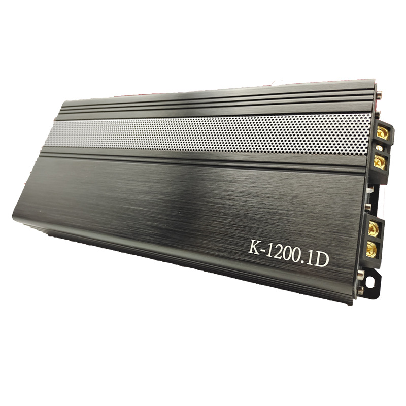 Factory Direct Car Audio K-1200 Modified 12V High PoWer Class D Single Channel 1200W Digital Car