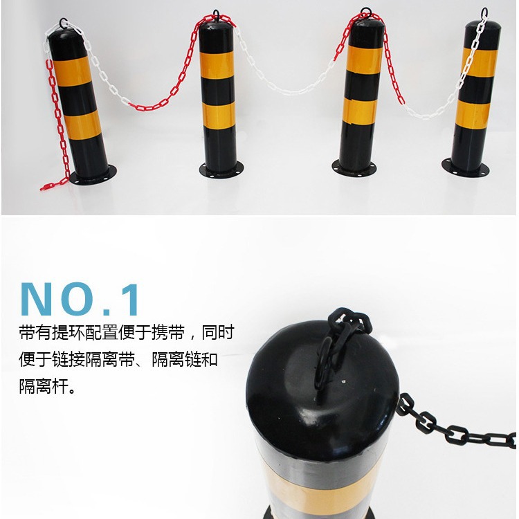 供应防撞柱挡车器加厚耐用自带反光膜
