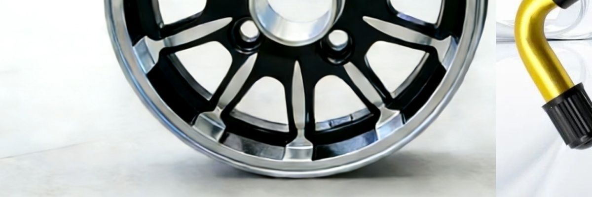 Original factory 10-inch brand new 10400 vacuum aluminum alloy rear wheel suitable for tricycles and quadricycles, thickened
