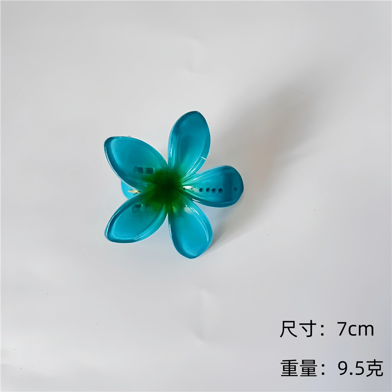 Huevo flor gran clip de cabello clip de cabello tocado clip de cabello niños garras clip de pesca clip de mar para la fotografía