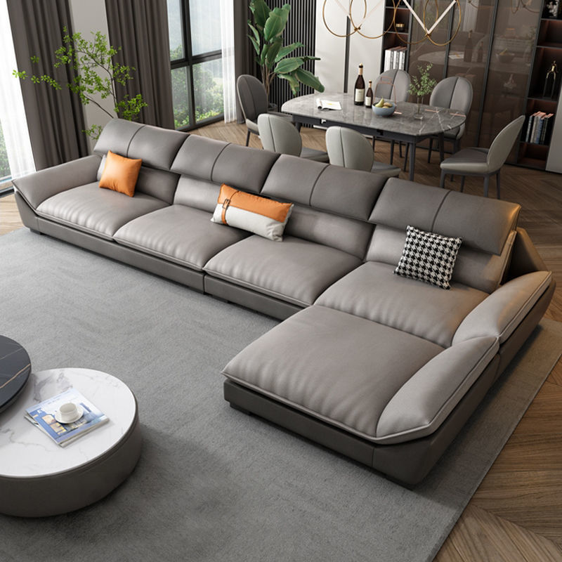 Light Luxury Technology Cloth Sofa Nordic Style Modern Simple Living Room Large and Small Apartment Corner Imperial Concubine Cloth Sofa Italian Style