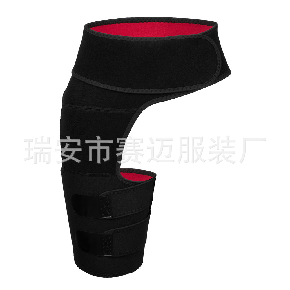 Soporte de Muslo e Ingle Deportivo de Neopreno Transpirable para Deportes y Fitness