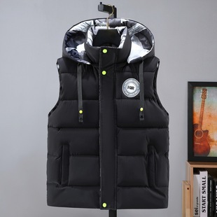 New vest thickened autumn and winter cross-border foreign trade casual men's vest jacket fashion waistcoat warm cotton-padded coat X5288#