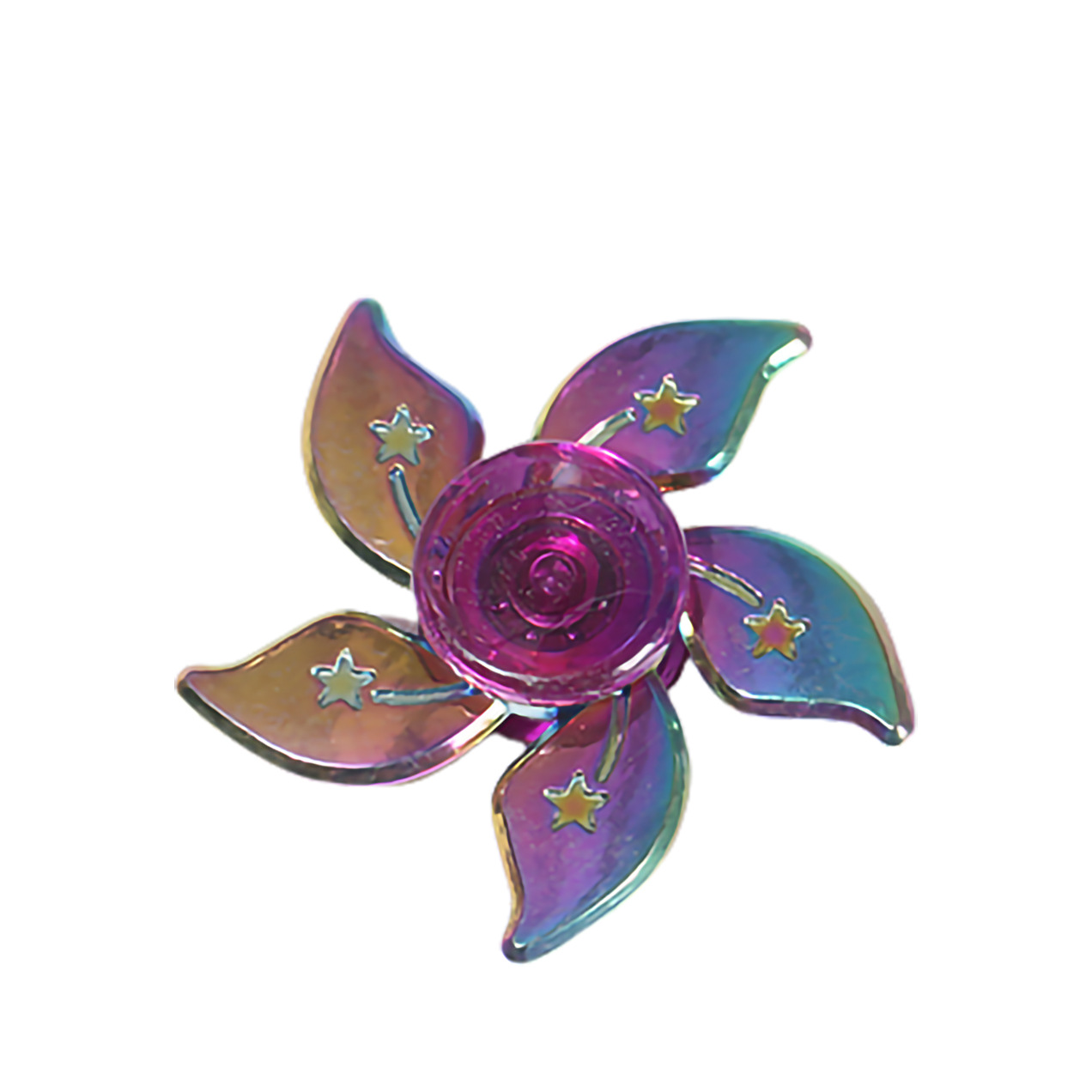 Flor dorada de aleación