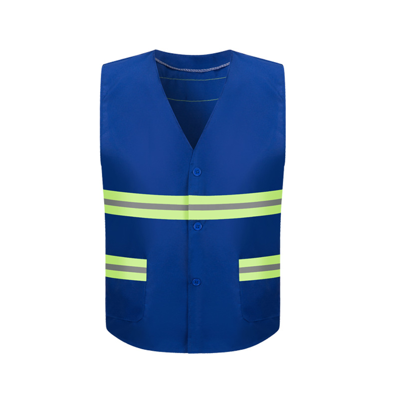Seguridad en la construcción del sitio, saneamiento ambiental, transporte, transpirable, reflectante amarillo fluorescente, chaleco, chaleco, ropa de trabajo, personalización de soporte