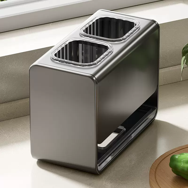 厨房筷子筒置物架免打孔壁挂式墙上沥水亚克力筷笼筷篓收纳盒刀架