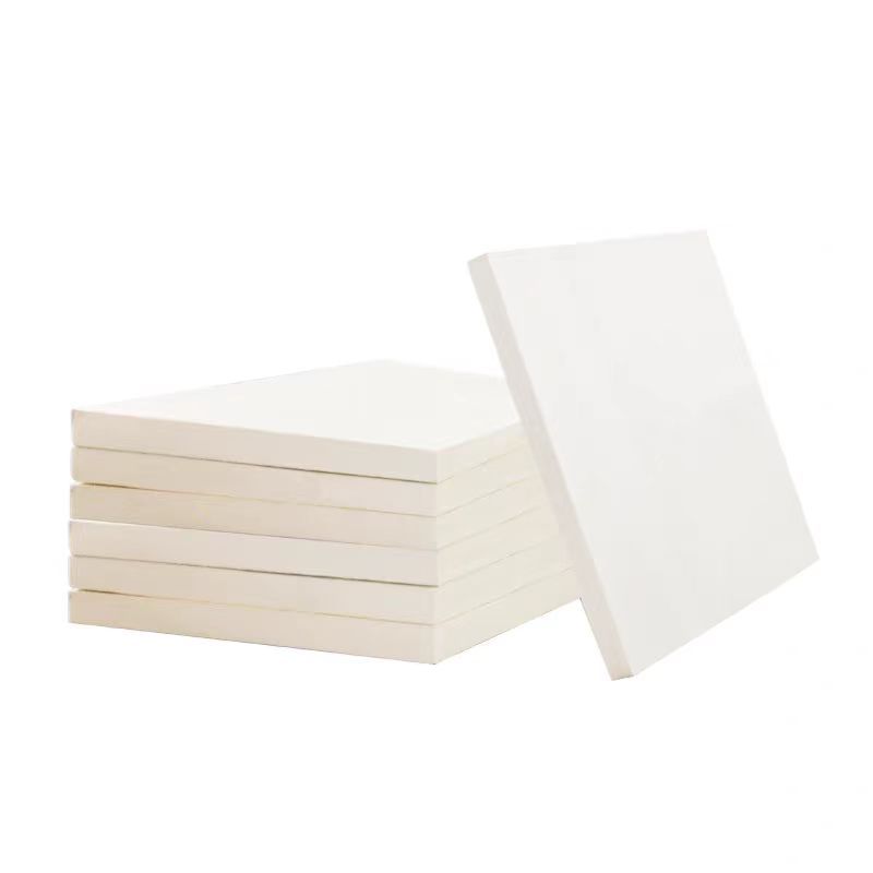 Placa de silicato de aluminio resistente al fuego placa de fibra cerámica aislante térmico placa de alta temperatura suministro directo