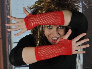 Cross-border Hot Long Fishing Net Gloves Mesh Gloves Women's Party Gloves Sexy Night Shop