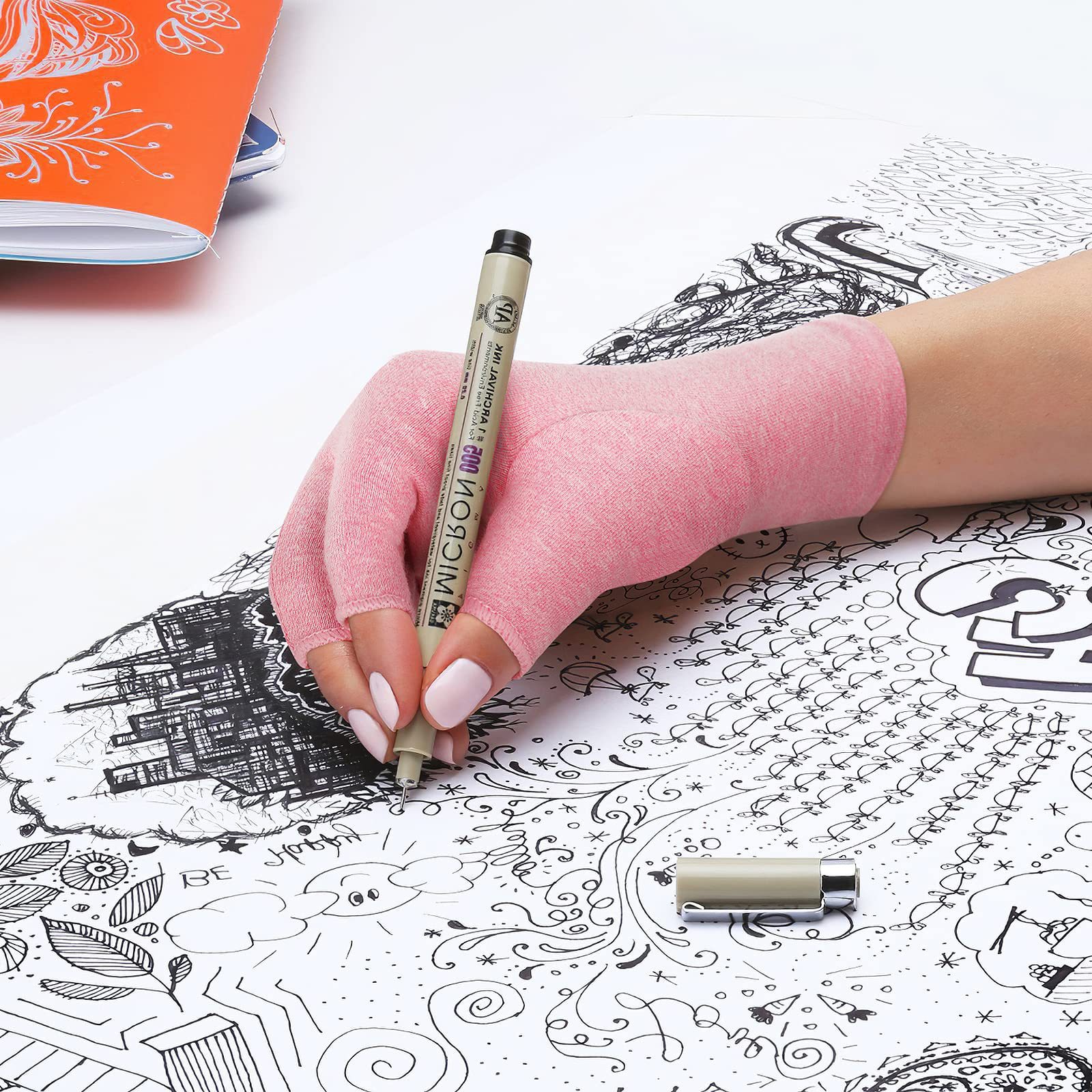 新しい大人用クロスボーダー関節圧迫手袋、スポーツ、サイクリング、ケア、保護、アウトドアスポーツ