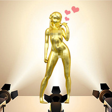 实心黄铜美女模特性感写真歌手裸体摆件玩物手把件收藏礼物