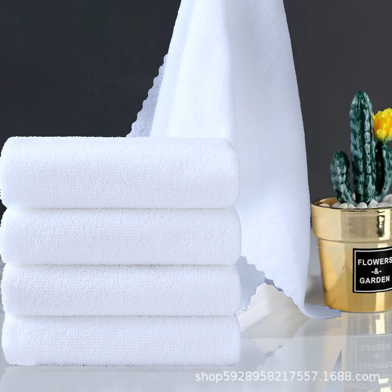 Toallas de hotel centro de baño toallas blancas desechables de hotel baño absorción de agua toallas blancas