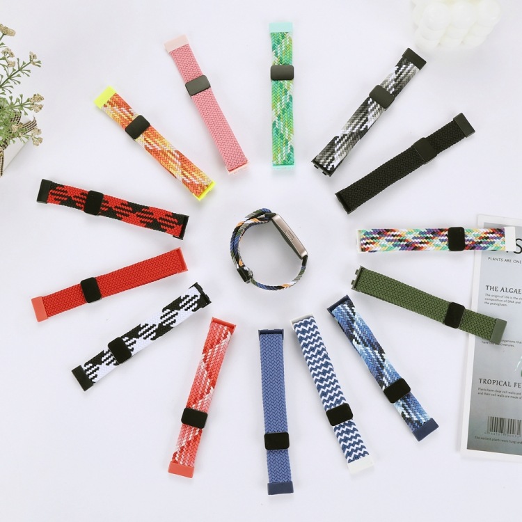 xDfind Magnetic Buckle Nylon Bracelet para pulseras Huawei 10 / 9 / 8