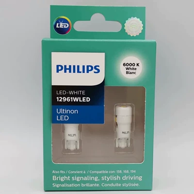 Width indicator light 4000K 11961Ulw 6000K Car - 11961-ulw-6000k-t10-three-sided-luminous
