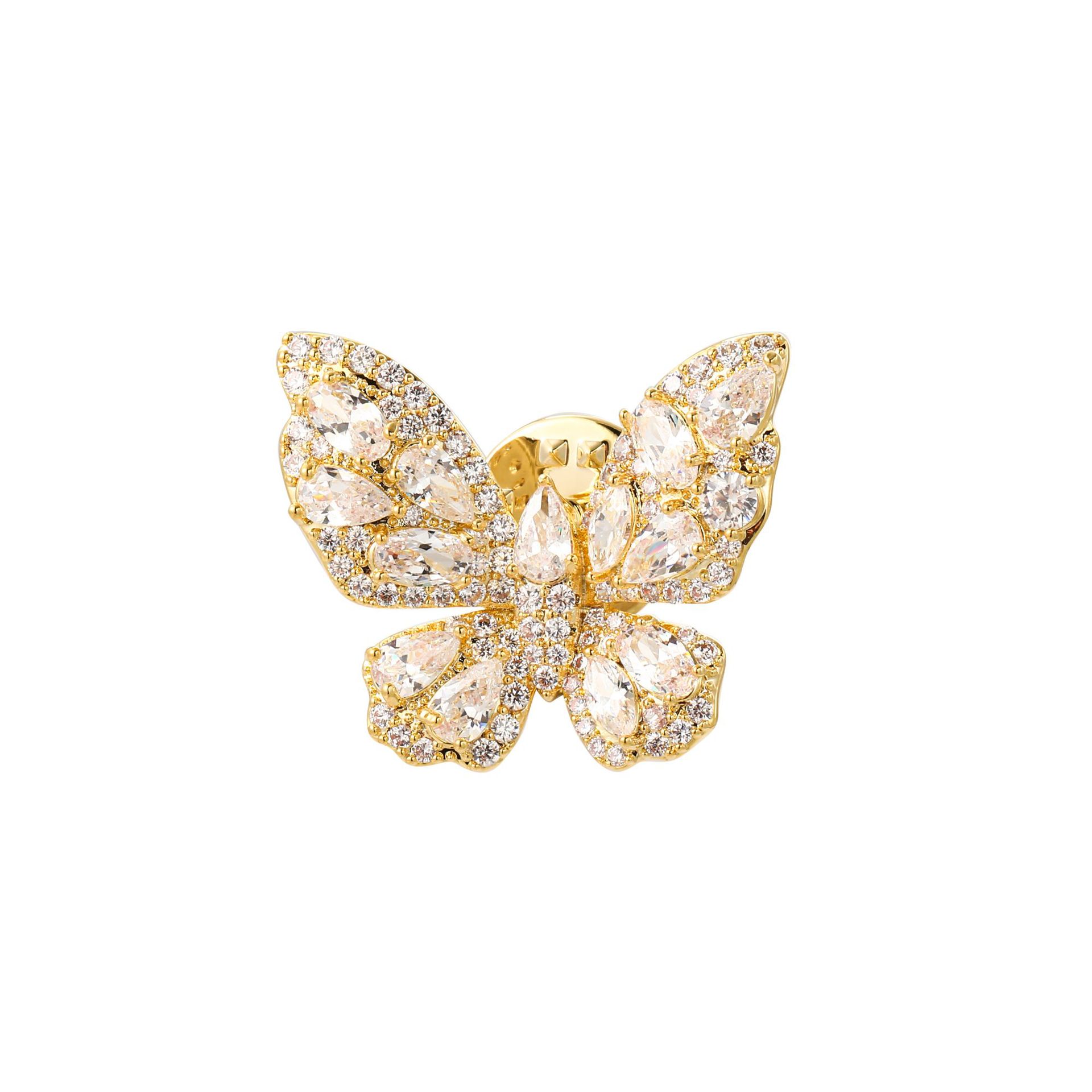 Elegante Mariposa Cobre Mujeres Broches display picture 8