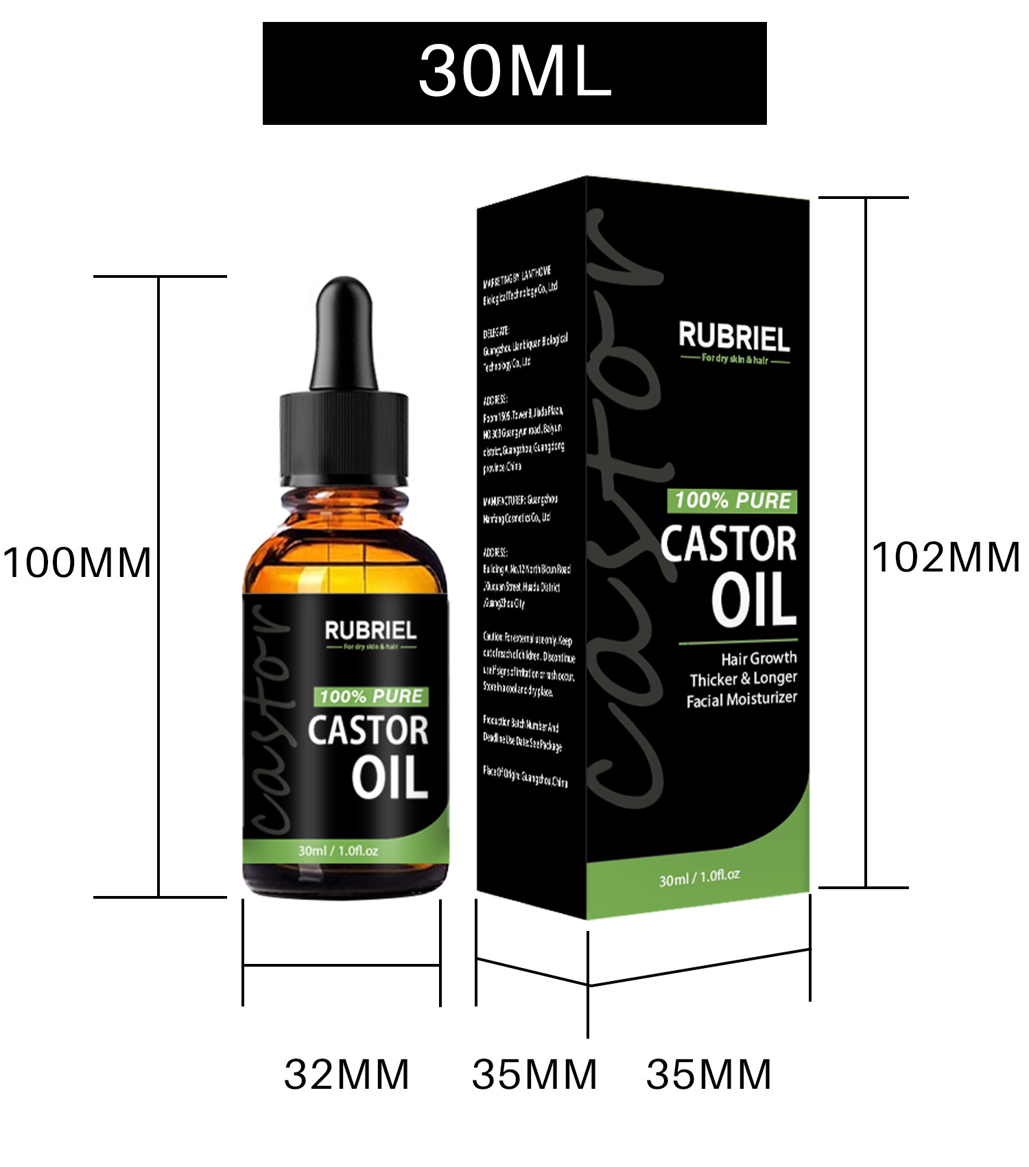 Sektor Rizinusöl Mascara