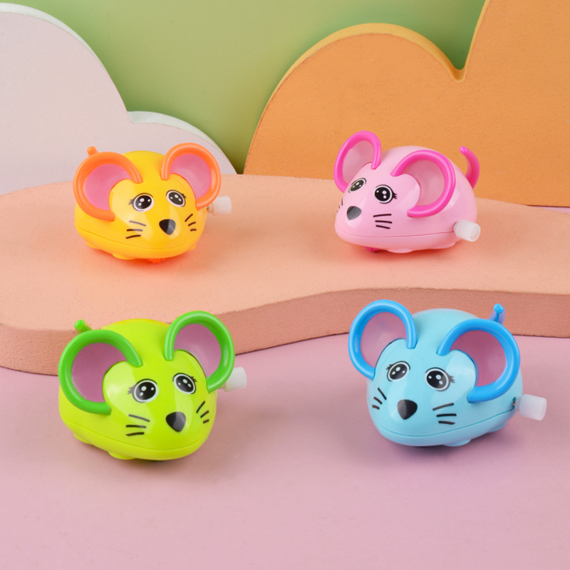 Winding Clockwork rana de hierro saltando Polla conejo clásico juguete nostálgico ratón tanque puesto suministro al por mayor