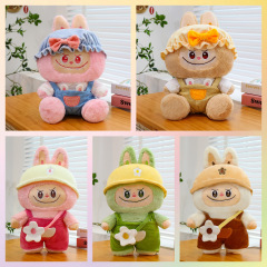 新しい花バックパック布ぬいぐるみストラップ布歯人形キャッチャーマシン人形ギフト子供と女の子のため