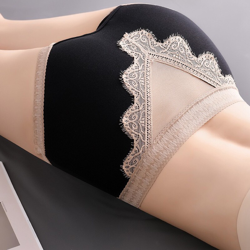 Pure Desire Women's Underwear Mid-High Waist Modal Cotton Crotch Antibacterial Belly Controlling Seamless Sexy Large Size Butt Lift Direct Sales