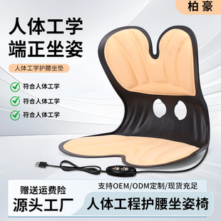 Ergonomic Lumbar Cushion to Prevent Hunchback, Student Classroom, Office Sedentary, Not Tired, Posture Correction Lumbar Cushion