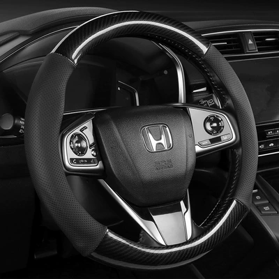Fiber Steering Wheel Cover — Steering wheel cover