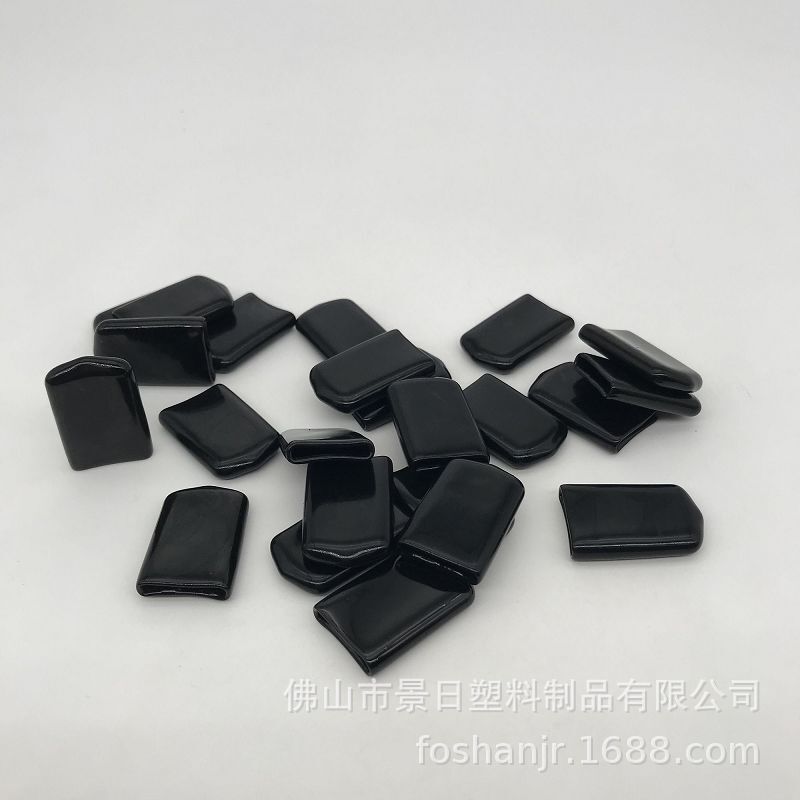 平鉄軟質ゴムカバー PVC 傷防止シールキャップ フラット滑らかなチューブカバー 黒いゴム栓 鉄板保護カバー|undefined