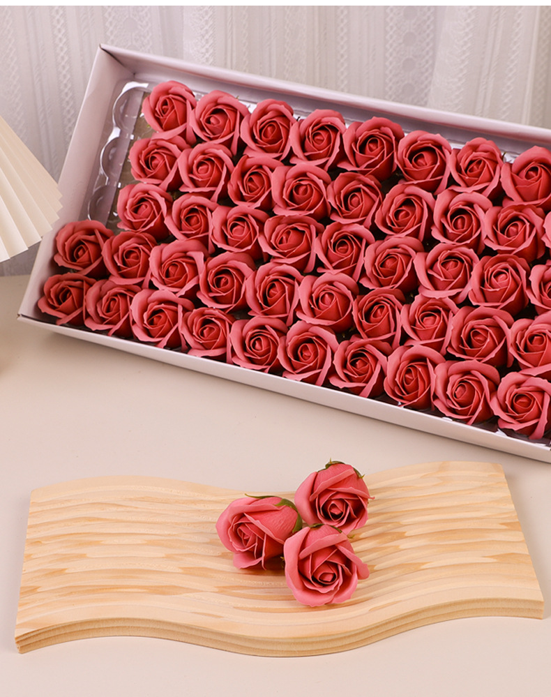 Valentine'S Day Romantic Classic Style Rose Soap Flower Artificial Flowers display picture 6
