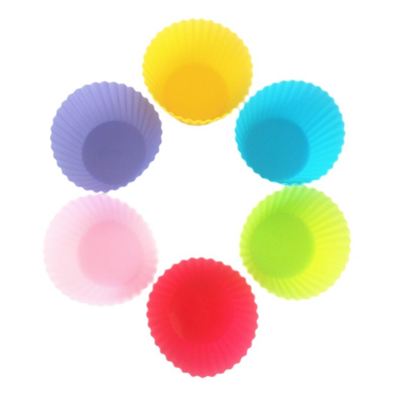 Love Five-pointed Star Round Silicone Gel Gypsum Candle Cake Mold Mafen Cup Handmade Soap Mold Mafen Cup
