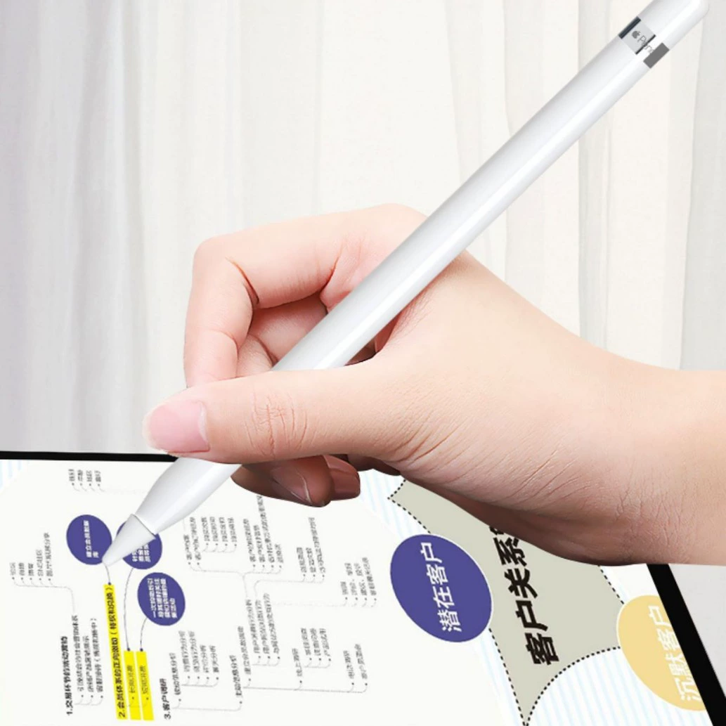 Капациторная стержень подходит для Apple iPad планшет рисование сенсорное антипометка сенсор магнитное сцепление активная перо для письма