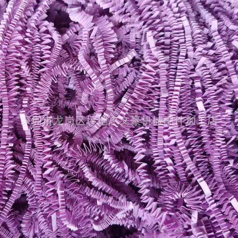 货源厂家波浪褶皱纸丝包装填充材料常规波浪纸丝现货批发