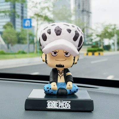 Bobblehead Dolls, Car Interior | Car ornaments - -shaking-his-head-trafalgar-law