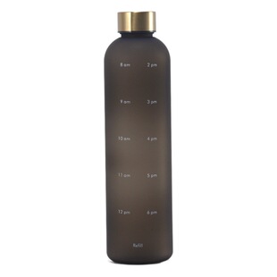 Brass color stainless steel lid small mouth bottle foreign trade gradient spray paint Cup with Cup 1L space Cup spot