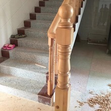 原木楼梯扶手小柱
