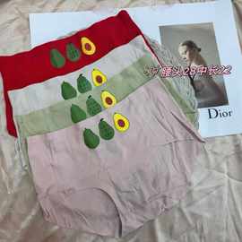 陈美丽无痕棉透气高弹好质量女生三角裤跨境批发低价货源中腰内裤