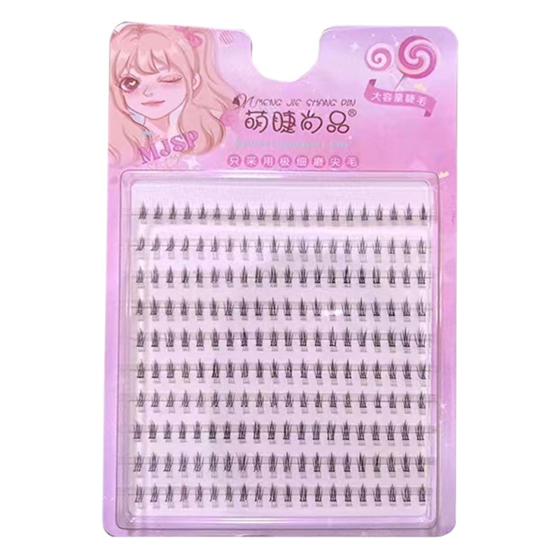 Pestañas lindas Shangpin pequeñas pestañas de media luna natural borla Cluster simulación suave solo racimo cómodo pestañas inferiores Nuevo