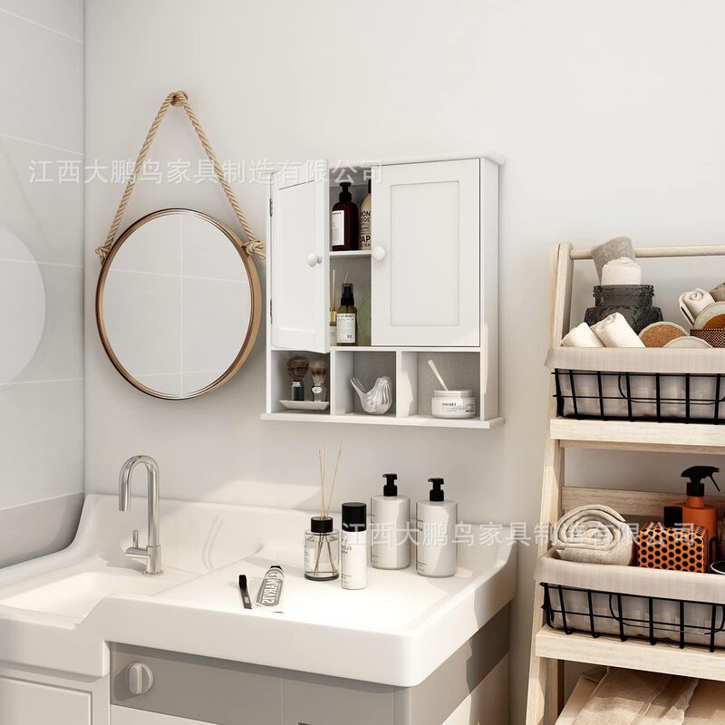 Cross-Border Bathroom Bathroom Wall Cabinet Paper Towel Storage Cabinet Simple Toilet Storage Cabinet Kitchen Wall Cabinet Storage Bathroom Cabinet Cross-Border Bathroom Bathroom Wall Cabinet Paper Towel Storage Cabinet Simple Toilet Storage Cabinet Kitchen Wall Cabinet Storage Bathroom Cabinet