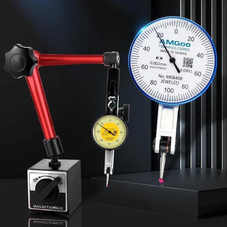 品牌杠杆百分表 千分表摔不坏高精度杠杆百分表精度0-0.8测量工具