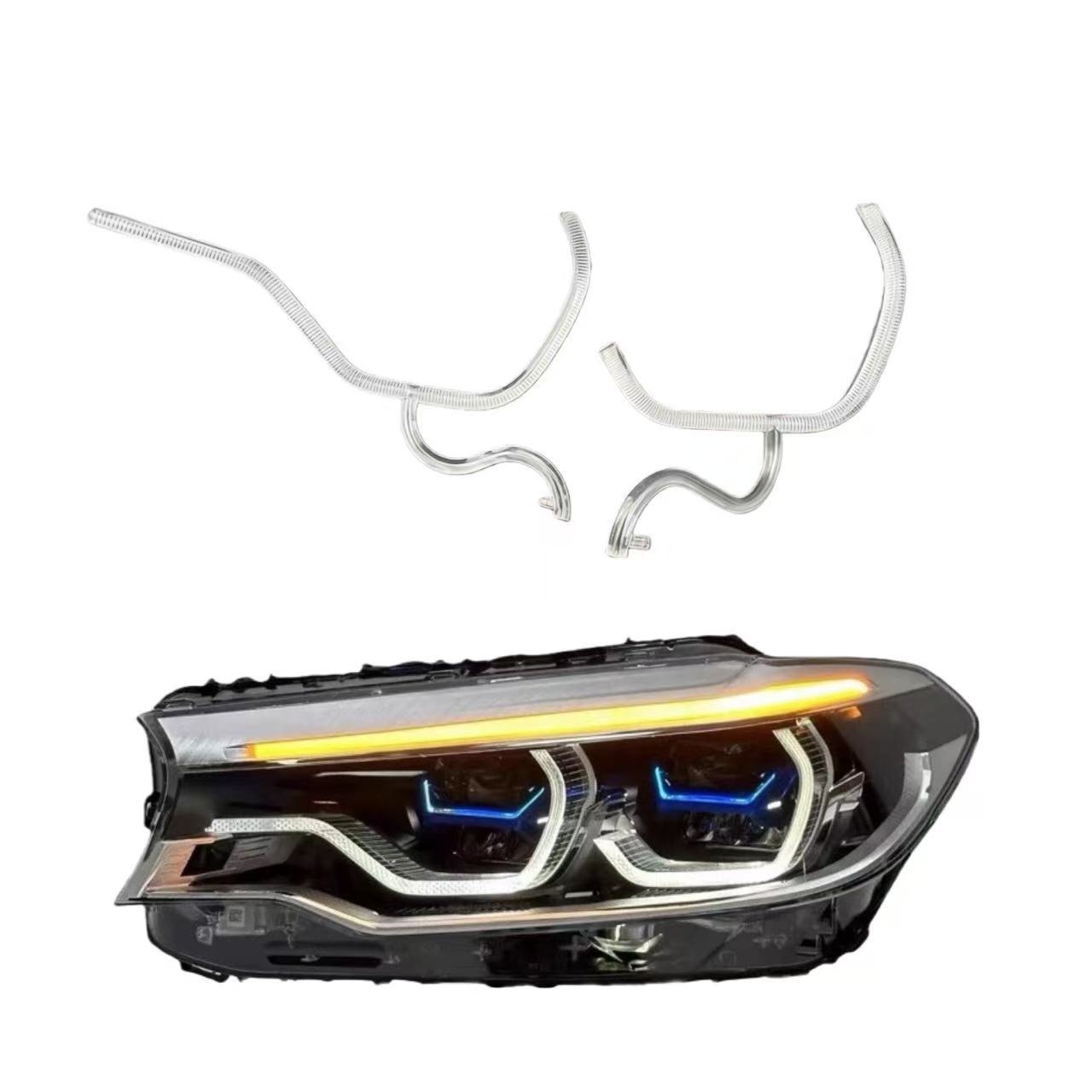 Aplicable para BMW Serie 5 G30 G38 18 - 20 LED DRL Angel Eye Daylight Drive Panel