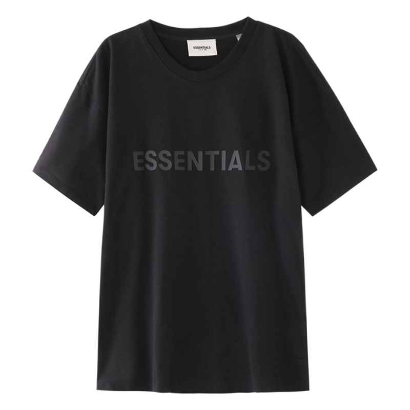 Exterior original Essentials Camiseta de manga corta para hombre marca de moda Fog High Street Loose 2022 Actualización de verano para mujer