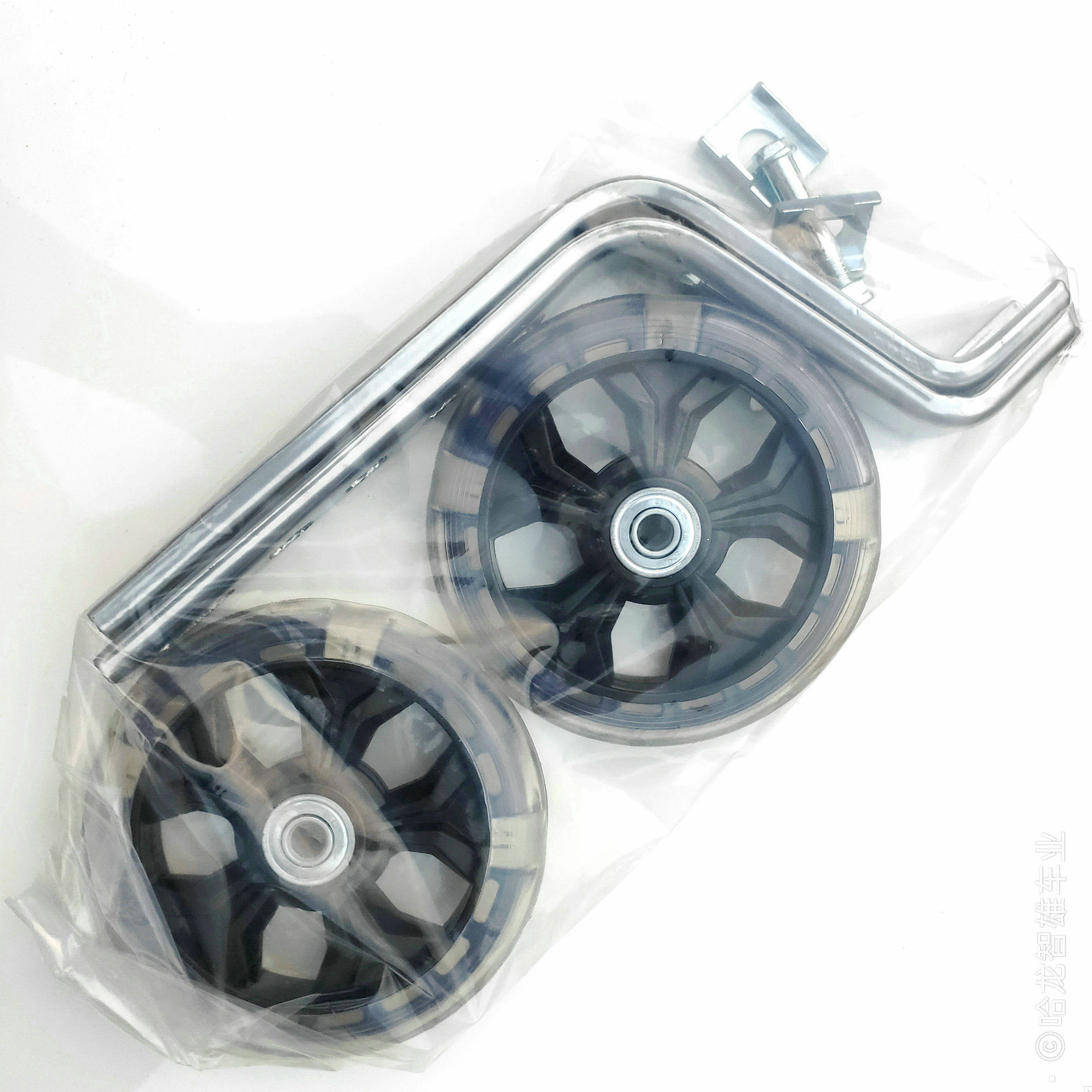 Ruedas auxiliares para bicicleta infantil – ajustables 12–20 pulgadas, silenciosas con luz