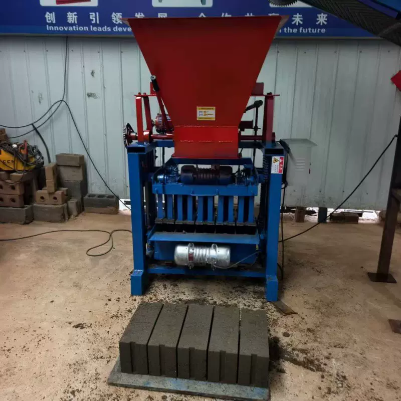 全自动制砖机生产线 免烧空心制砖机混凝土多孔砖机设备 水泥砖机